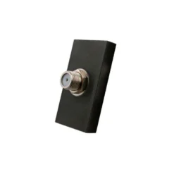 Conector SAT negro para mecanismo de empotrar LIVOLO