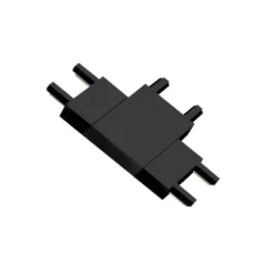 Conector T Carril SLIM 48V, negro