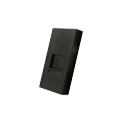Conector Teléfono RJ11 negro para mecanismo de empotrar LIVOLO
