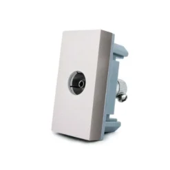 Conector TV gris para mecanismo de empotrar LIVOLO