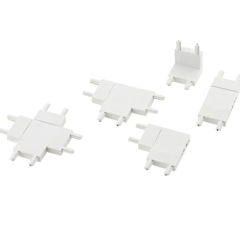 Conector X Carril SLIM 48V, blanco