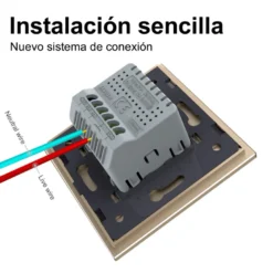 Conmutador táctil doble LIVOLO