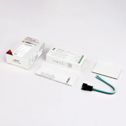Controlador BLE+2.4G RF, DC5-24V, 10A, SPI+DMX 5 en 1