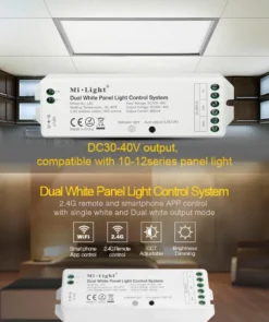 Controlador CCT, DC30-40C, 900mA para panel led