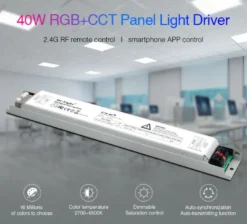 Controlador, DC30-40V/40W/1000mA, RGB+CCT, RF
