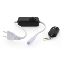 Controlador dimmer RF tira led 220V monocolor 720W, 6x14mm, conectores rápidos