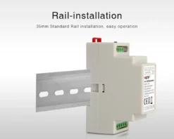Controlador 5 en 1 carril DIN (MONO, CCT, RGB, RGBW, RGB+CCT)