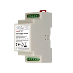 Controlador 5 en 1 carril DIN (MONO, CCT, RGB, RGBW, RGB+CCT)