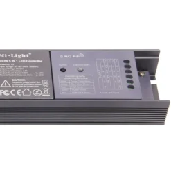 Controlador 5 en 1 (MONO, CCT, RGB, RGBW, RGB+CCT) + Driver DC24V-100W