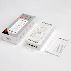 Controlador 2.4G RF, DC12-48V, 20A, 5 en 1 mono+cct+RGB+RGBW+RGBCCT