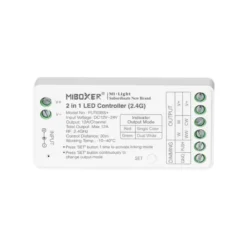 Controlador 2.4G RF, DC12-24V, 12A, 2 en 1 monocolor + CCT
