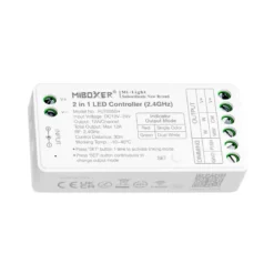 Controlador 2.4G RF, DC12-24V, 12A, 2 en 1 monocolor + CCT