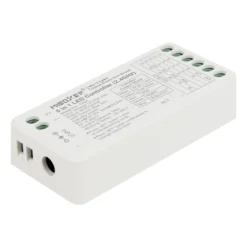 Controlador 2.4G RF, DC12-24V, 12A, 3 en 1 RGB+RGBW+RGBCCT, bajo consumo
