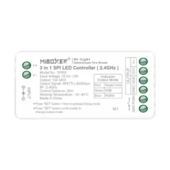 Controlador 2.4G RF, DC5-24V, 10A, SPI 3 en 1