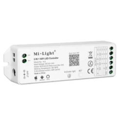 Controlador 2.4G RF, DC12-24V, 15A, WiFi APP, Alexa Voice Control, 5 en 1