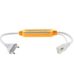 Controlador IR tira led 220V RGB 1500W, IP67, conectores rápidos