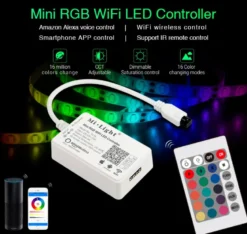 Controlador MINI RGB, Alexa Voice Control