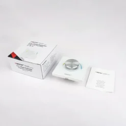 Controlador MONO/CCT empotrable con rueda giratoria, blanco