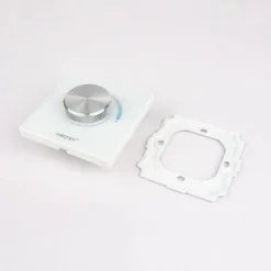 Controlador MONO/CCT empotrable con rueda giratoria, blanco