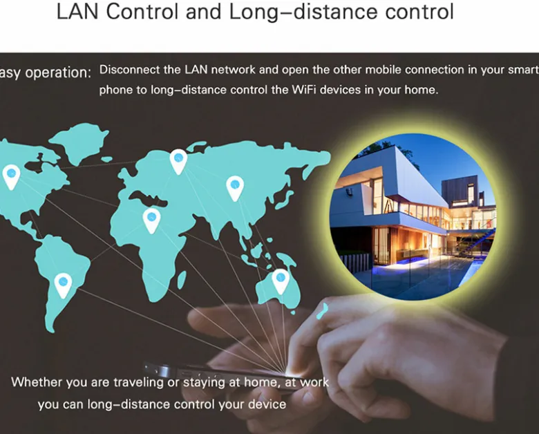Controlador Open Lit RGB+CCT, WiFi APP, Alexa Voice Control