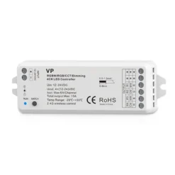 Controlador Relay 4 en 1 (MONO, CCT, RGB, RGBW)