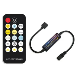Controlador RF Mini tira LED CCT + mando