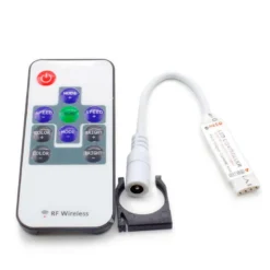 Controlador RF Mini tira led RGB + mando