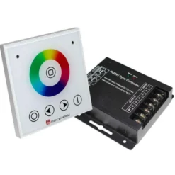 Controlador RF RGBW táctil empotrable