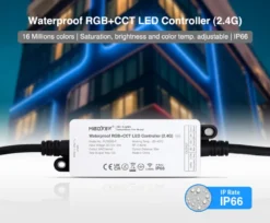 Controlador RGB+CCT 2.4G DC12-24V 12A, IP66
