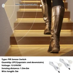 Controlador STAIR + 2 sensores de movimiento PIR