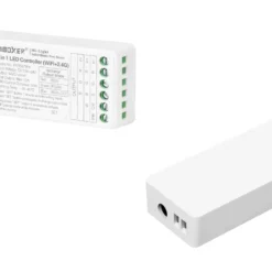 Controlador WiFi + 2.4G RF + Bluetooth, DC12-24V, 12A, 3 en 1, RGB+RGBW+RGBCCT