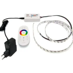 Controlador WiFi RGBW-RF-TC4 + mando táctil
