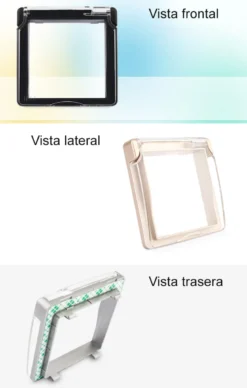 Cubierta impermeable blanco para enchufe LIVOLO