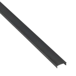 Cubierta negra para perfil LISEN 1 metro