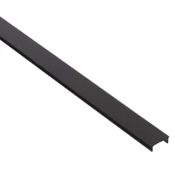 Cubierta negra para perfil PHANTER S1, 1 metro