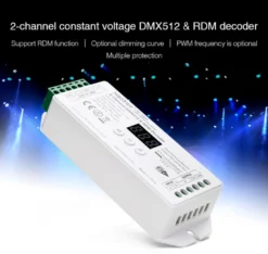 Decoder DMX512-RDM, CCT, 20A, 2.4Ghz RF