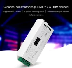 Decoder DMX512-RDM, RGB, 18A, 2.4Ghz RF