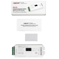 Decoder DMX512-RDM, RGB, 18A, 2.4Ghz RF