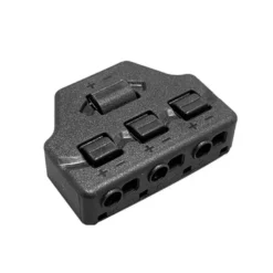 Distribuidor 1*2 a 3*2 cables 0-42V/9A