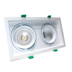 Downlight Led, KARDAN, 2 focos, 60W