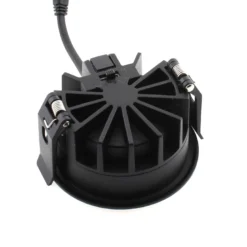 Downlight Led LUCERNA BRIDGELUX Chip, 12W, UGR 19, 36º, 3CCT, negro