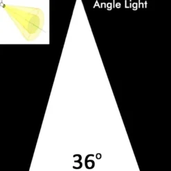 Downlight Led LUCERNA BRIDGELUX Chip, 8W, UGR 19, 36º, IP65, TRIAC, 4CCT, negro