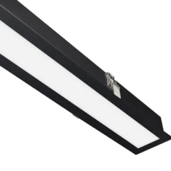 Downlight Led MOD, 24W, 120cm, negro