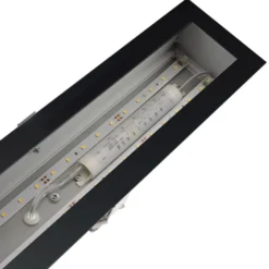 Downlight Led MOD, 24W, 120cm, negro