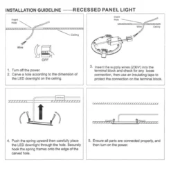 Downlight Led 24W, blanco, OSRAM Chip, CCT ajustable, UGR17