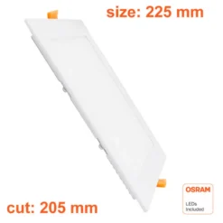 Downlight Led 24W, blanco, OSRAM Chip, CCT ajustable, UGR17