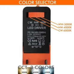 Downlight Led, 24W, Frameless, CCT ajustable