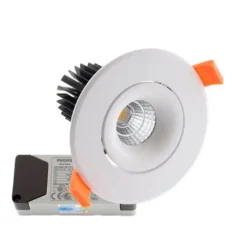 Downlight LUXON Chip Led CREE + Driver Regulable Triac, 12W