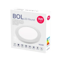 Downlight / Plafón Led BOL, 9W, LUMILED Chip, CCT ajustable