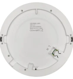 Downlight / Plafón Led BOL, 18W, LUMILED Chip, CCT ajustable, negro